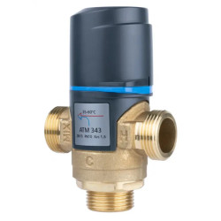 AFRISO Termostatyczny zawór mieszający ATM 343 DN15 G3/4" 35÷60°C Kvs 1,6 m3/h 1234310